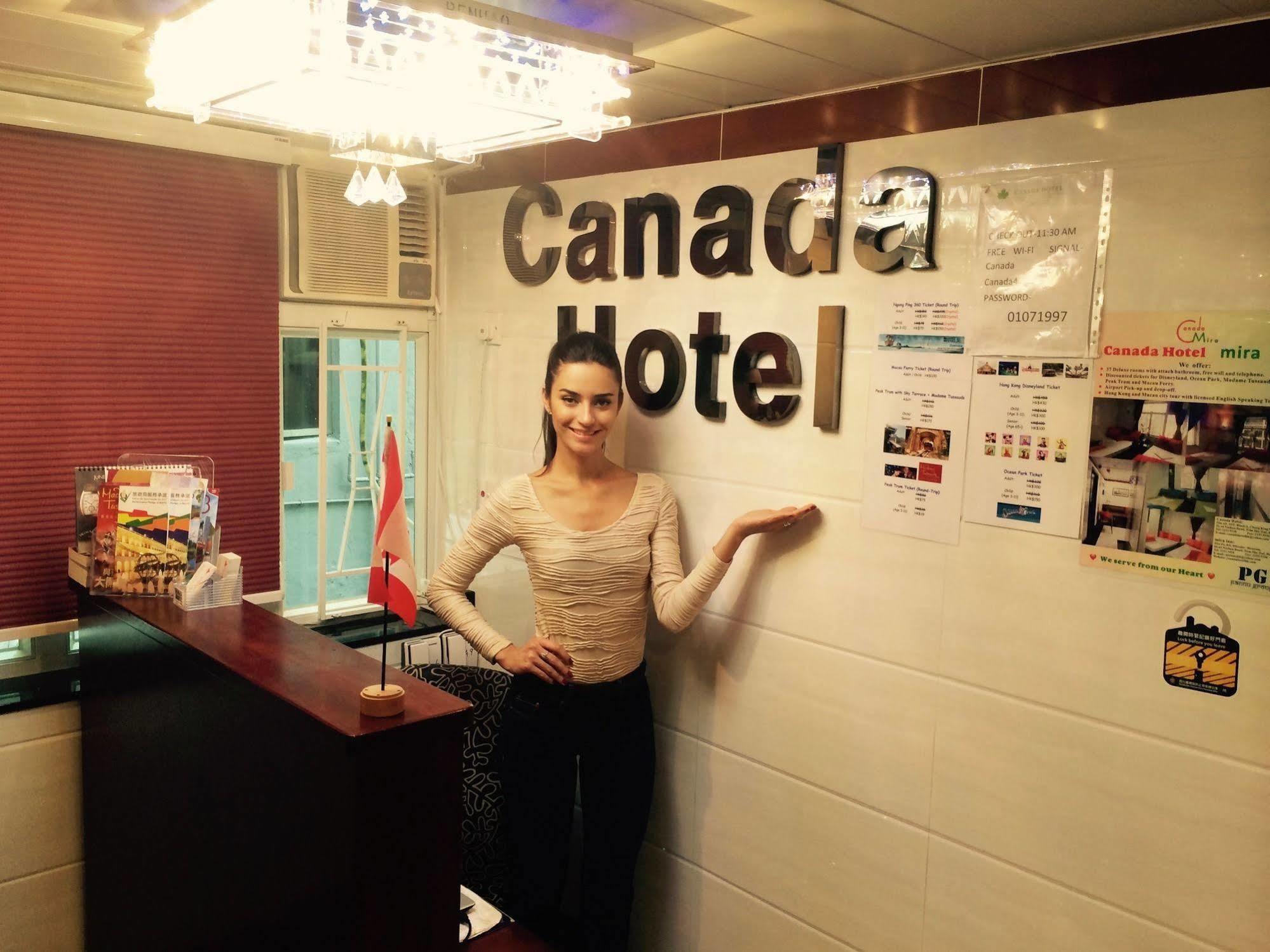 Canada Hotel Hongkong Buitenkant foto